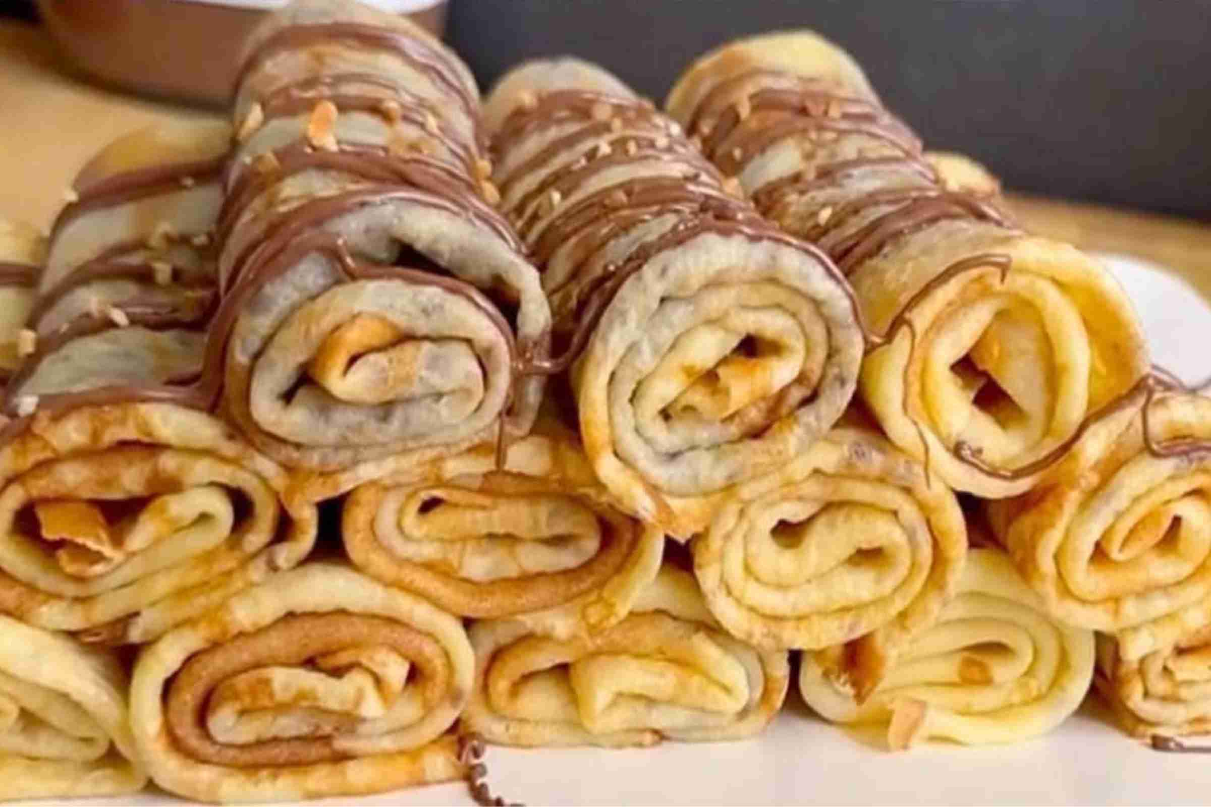 Rollitos de crepes